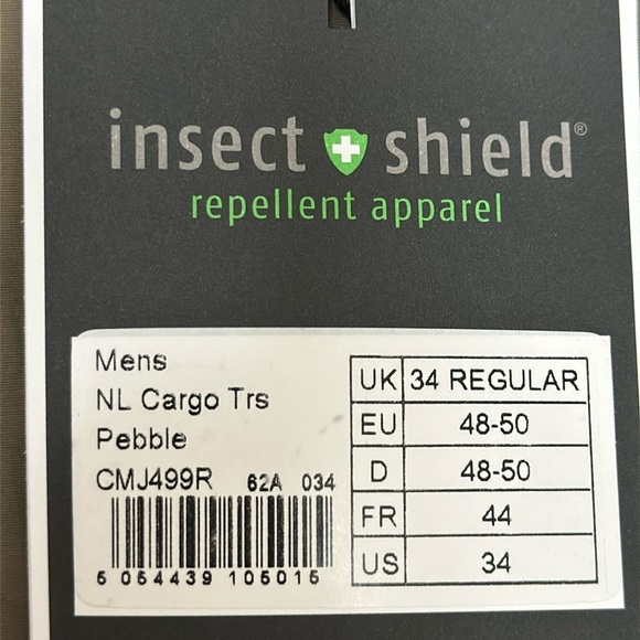 Craghoppers NOSILIFE CARGO II TROUSER - Pebble - Picture 14 of 16